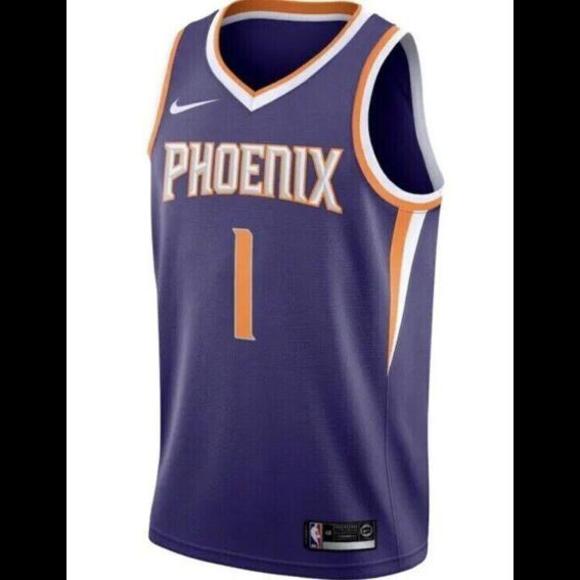 Nike Devin Booker Phoenix Suns Swingman Icon Edition Purple Men’s Size Small - Picture 2 of 7